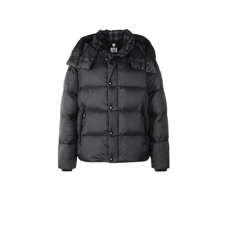 【自营】BURBERRY/博柏利男士鹅绒连帽羽绒服帽袖可拆卸 8059139