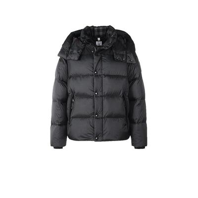 【自营】BURBERRY/博柏利男士鹅绒连帽羽绒服帽袖可拆卸 80591391