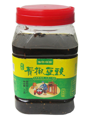 四川特产唐场唐桥印象风味豆豉