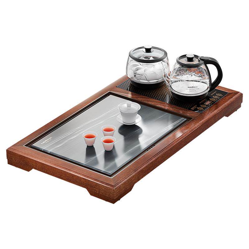 金灶实木茶盘功夫茶具