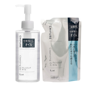 CHIFURE 千肤恋卸妆洁面油深层清洁眼唇卸不刺激220ml+替换220ml