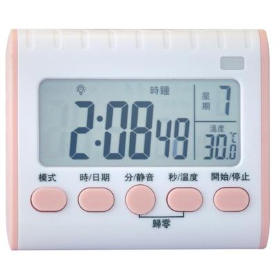 计时器万年历温度计可充电