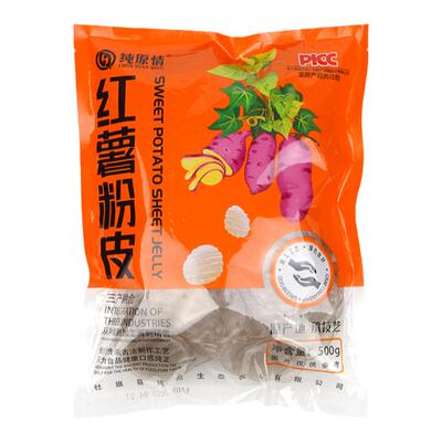纯原情铁棍山药凉皮粉皮火锅干货凉拌红薯粉河南正宗手工特产地瓜