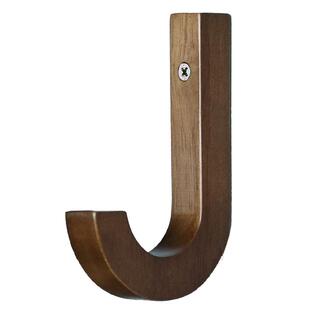 九居里实木进门挂衣钩壁挂玄关墙壁单个墙钩创意北欧木质衣服挂钩