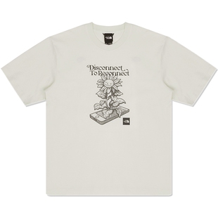 北面UE男女印花短袖T恤休闲透气TheNorthFace|8C6Q 8CM0 8C7Q