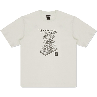 北面UE男女印花透气短袖T恤