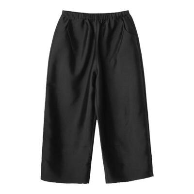 母贝光泽真丝羊毛八分九分奶奶裤