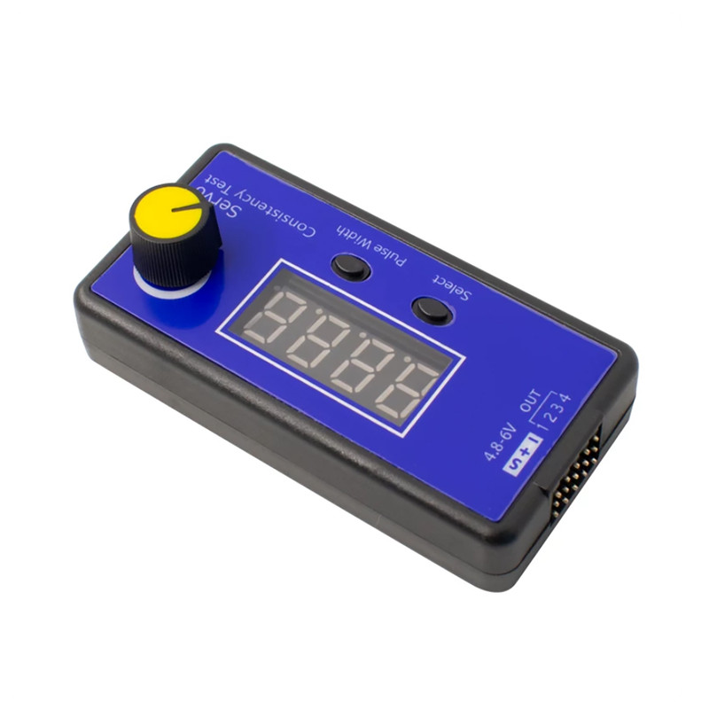 航模数字模拟舵机多功能测试仪 调速控制器电机电调油门控速器