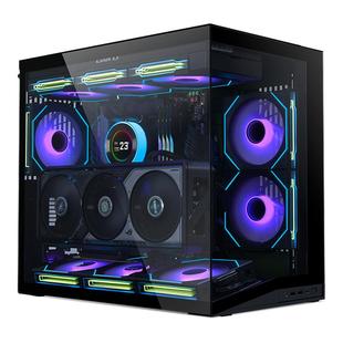 联力包豪斯电脑机箱O11D MINI V2风扇版本海景房紧凑型台式机机箱