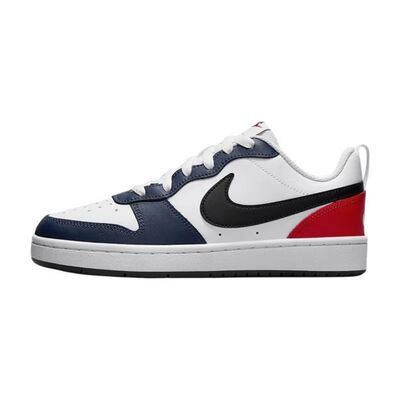 耐克/Nike Court Borough Low 2 白蓝红低帮休闲板鞋 DO7446-101