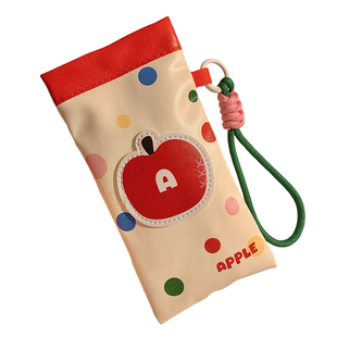 可爱多巴胺眼镜袋女便携抗压防刮保护太阳墨镜收纳包挂包2025新款