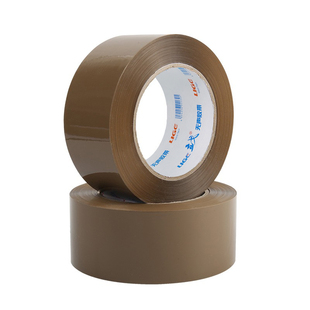 咖啡色无声胶带淘宝胶带快递打包静音封箱带无声胶纸批发封口胶布