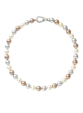 西大班美拉德项链施家珍珠强光女