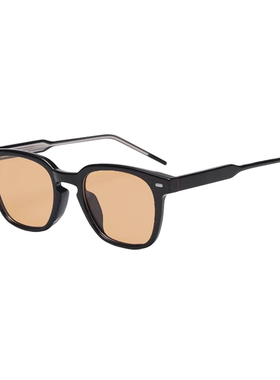 高级感大方框可配近视黑框墨镜女