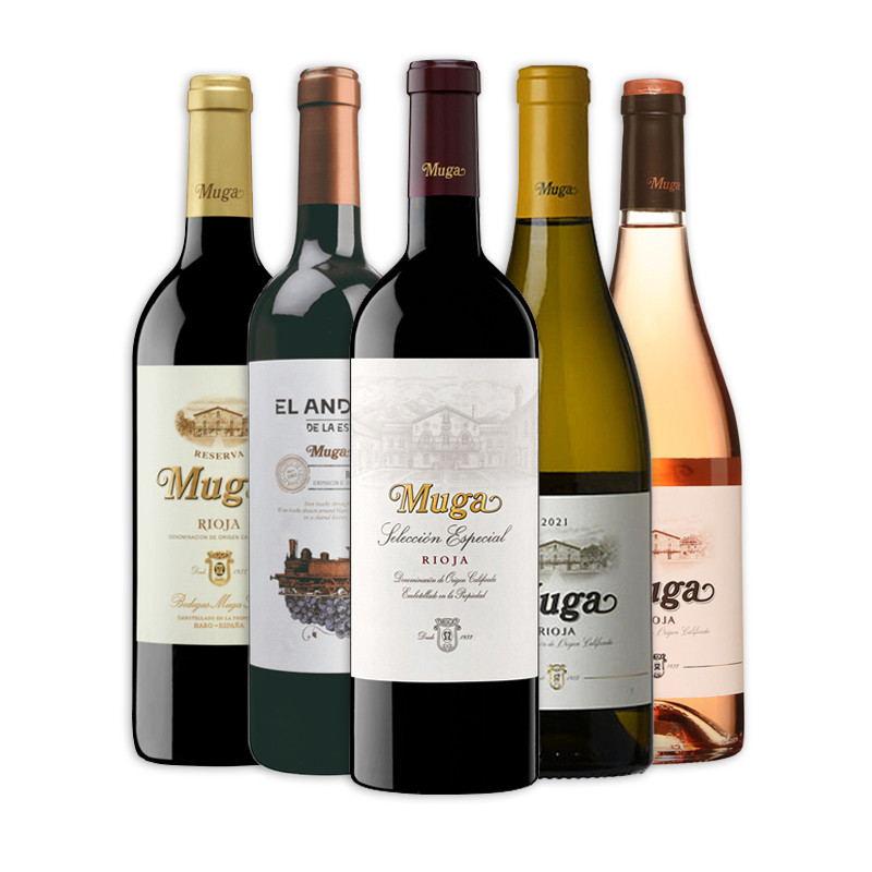 西班牙Muga穆加精选珍藏干红干白桃红葡萄酒 橡木桶 里奥哈 Rioja