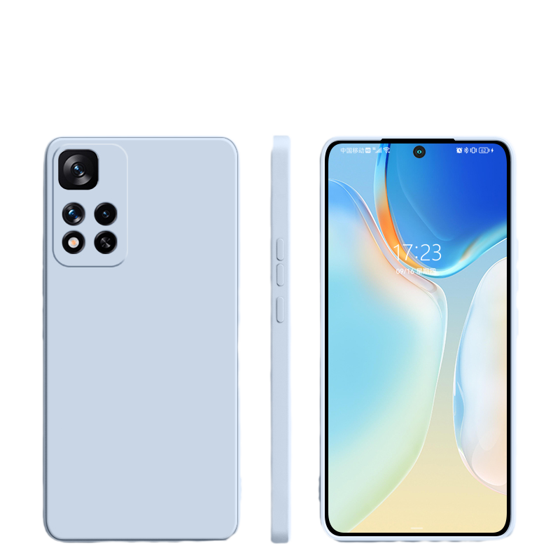 适用小米红米note11pro十手机壳redminote11pro+液态硅胶nt套全包pr0防摔redmi男女noto钢化膜por闹特n0te潮n