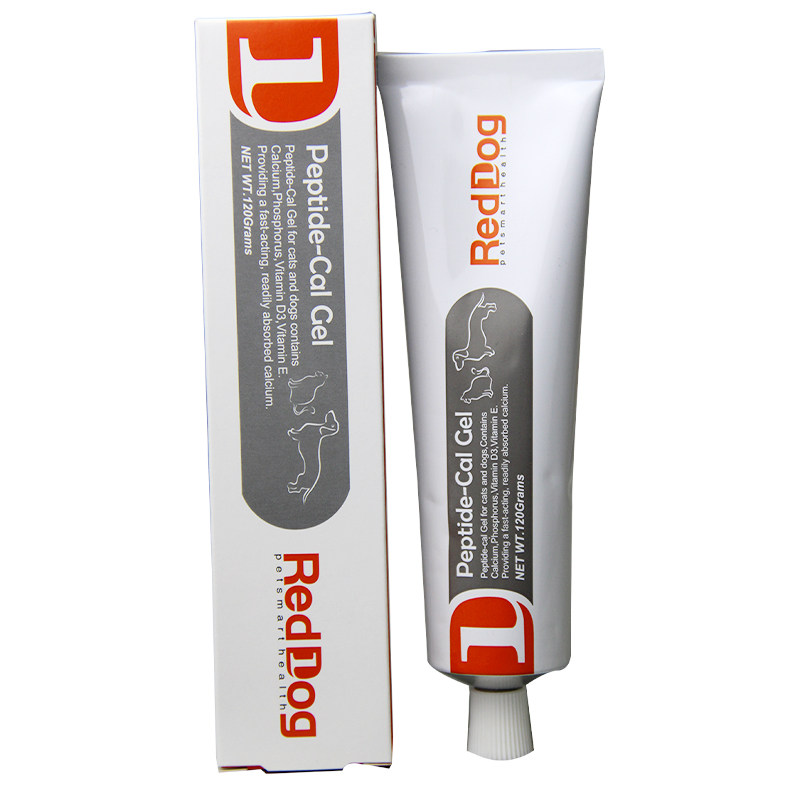 红狗肽钙膏狗狗猫咪健骨补钙营养膏宠物液体钙泰迪幼犬钙粉狗钙片