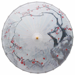 新款蓬莱手动油纸伞 雪海散华cos汉服道具时尚装饰超复古强晴雨伞