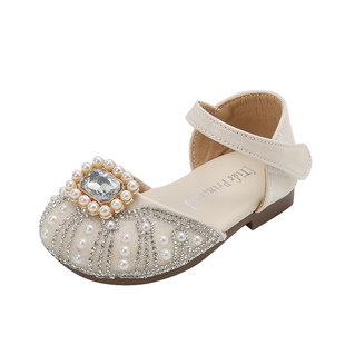 春秋学步鞋女宝宝鞋子1到3岁小童公主鞋透气凉鞋女童软底婴儿鞋夏