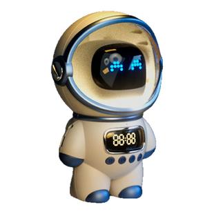 宇航员蓝牙音响可爱迷你闹钟高音质小型音箱太空人摆件生日礼物