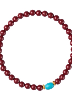 天然朱砂手链高级感礼物女