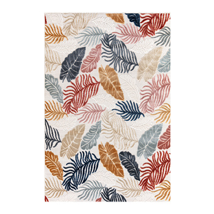 土耳其进口户外庭院地毯防水防晒别墅花园阳台专用地垫客厅地毯