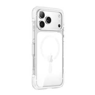 膜星人适用于苹果17promax手机壳软边magsafe磁吸壳苹果17/Pro空气填充气囊壳透明防刮防摔男女高级感保护壳