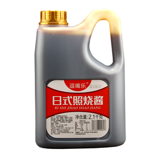逗嘴乐日式照烧酱2.1kg烤肉拌饭章鱼小丸子日式调味汁照烧鸡腿酱