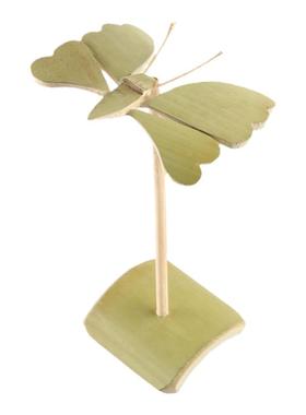 平衡竹子蝴蝶小摆件中式国古风