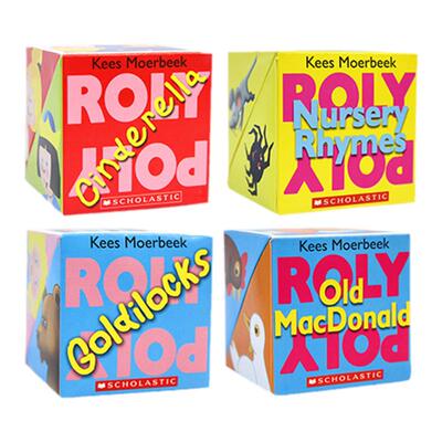 魔术方块神奇翻转书4册英文版