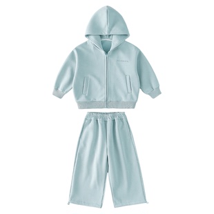 男童套装2026春装新款儿童春秋款帅气时髦运动卫衣男孩春季衣服潮