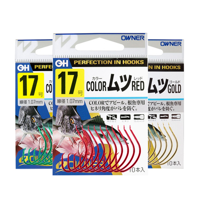 OWNER鲈鱼钩海钓日本进口防挂