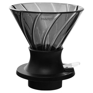 HARIO V60 TRITAN凹槽聪明杯 咖啡滤杯 02号 铃木康夫推荐 SSDL