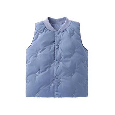 罗蒙羽绒马甲加厚男童秋冬