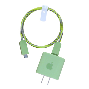 适用苹果17promax/16 20w充电器保护套iPad Air8平板数据线保护线