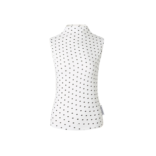 【twice- mina同款】JAC FLEURANT新品波点修身无袖背心上衣
