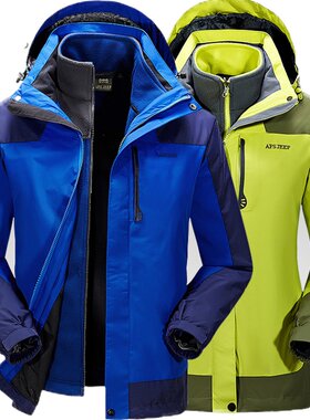 户外防水透气登山服冲锋衣