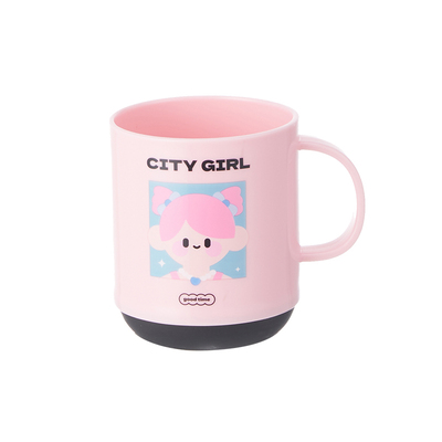 Mintrain粉色可爱创意漱口杯