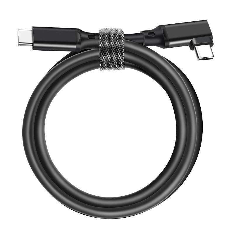 双Type-C数据线 USB3.2/3.1全功能线雷电3线接硬盘传输线PD100W快充充电线适用苹果Macbook华为笔