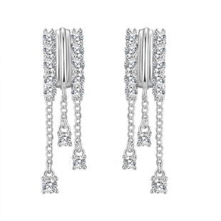 星光散落耳环 流苏耳环设计感轻奢士耳饰养耳洞生日礼物高级银针