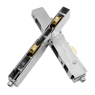 阳台推拉门轨道滑轮地铝合金门塑钢门底部轮子移门玻璃门窗长条轮