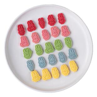 网红米菲兔子造型饼干蛋糕装饰摆件慕斯烘焙甜品点缀卡通装扮插件