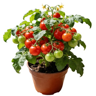 矮生盆栽小番茄苗小西红柿圣女果秧苗带土发货秋冬蔬菜苗西红柿苗