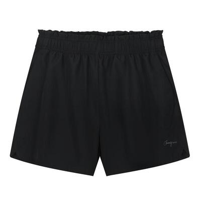 361运动短裤2026夏季新款女子松紧腰头透气短裤户外健身跑步裤子