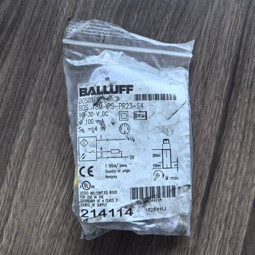 【询价】BALLUFF巴鲁夫 B0S01F8 BOS 18M-PS-适用