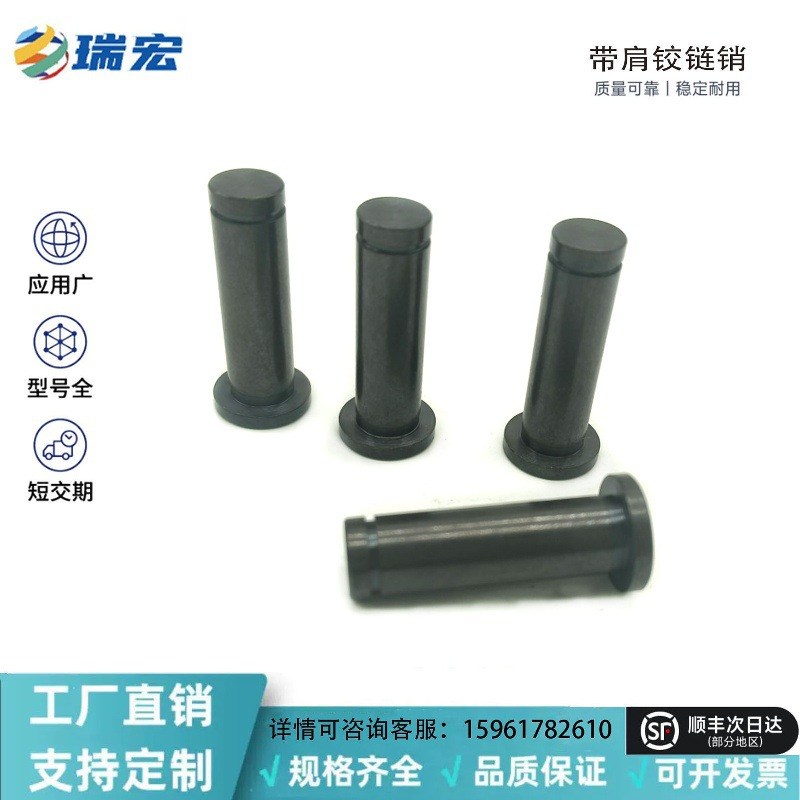 HCCG3/4/5/6-10/15/18/20/25/30带肩铰链销 HCCG扣环固定型铰链销