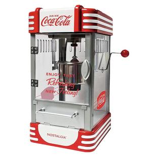 美国可口可乐复古红色家用/商用爆米花机 商业展陈装饰 coca-cola