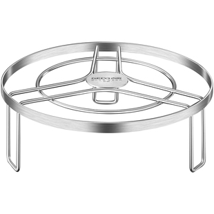 吉度蒸架316不锈钢蒸盘家用蒸菜架蒸格电饭煲隔水蒸屉炒锅蒸笼架