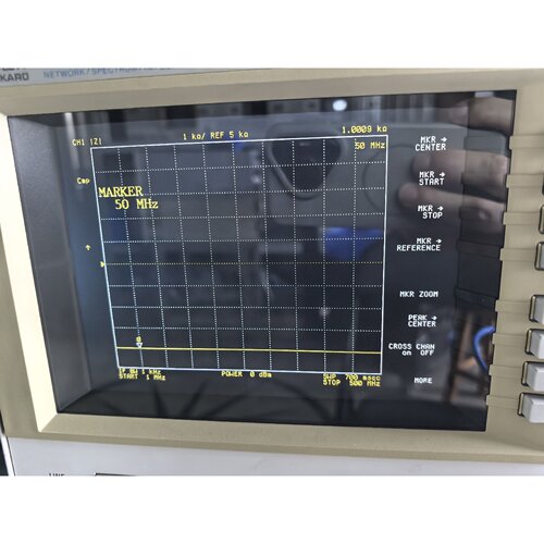 议价4396B阻抗网络分析仪，高频夹具测试。01005  0201 尺寸贴片