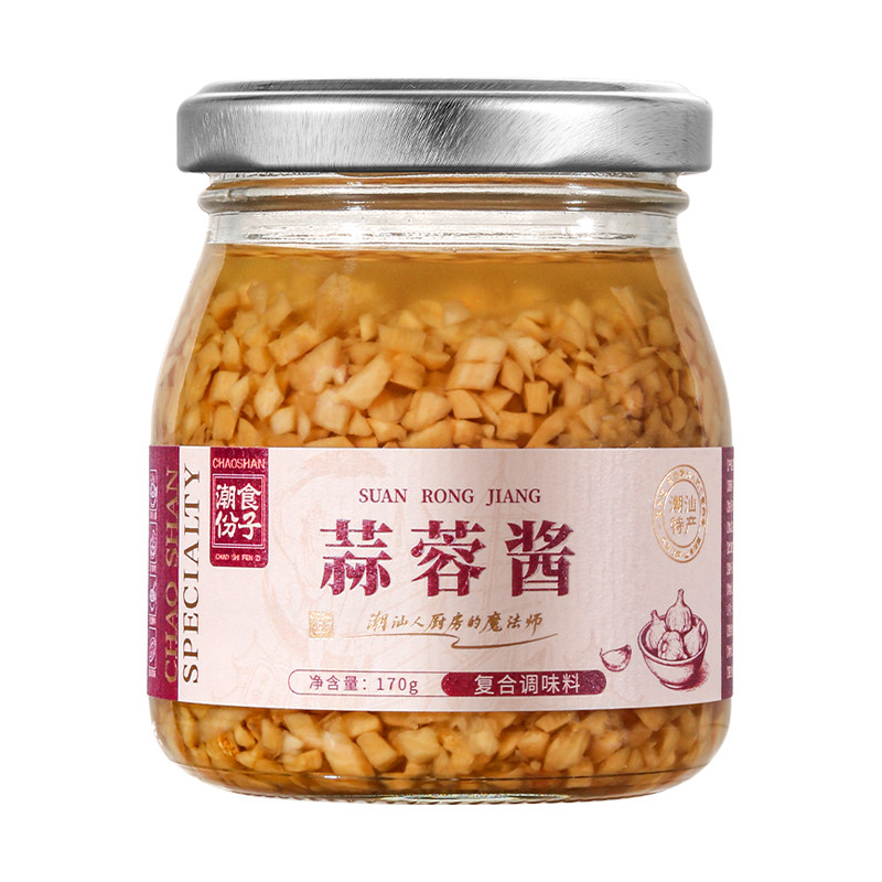【0添加】潮汕特产蒜蓉酱泥原味